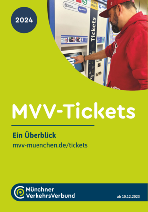 Bild zeigt Titelbild Broschüre Tickets MVV