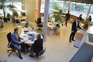Foto Beratunsgespräch im Bürgerservice-Zentrum