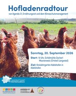 Plakat Hofladenradtour