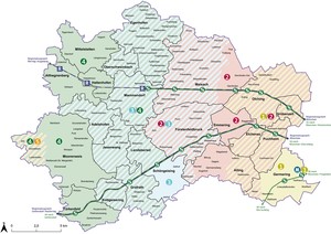 Grafik Tarifzonenplan Landkreis Fürstenfeldbruck