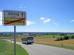 Foto: Bus der Linie 852 verlässt Germannsberg