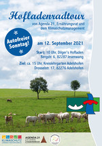 Grafik Einladung Hofladenradtour