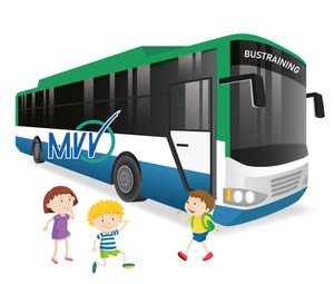 Bild zeigt Kinder am Regionalbus