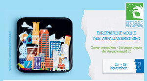 Plakat zur Europäischen Woche der Abfallvermeidung.